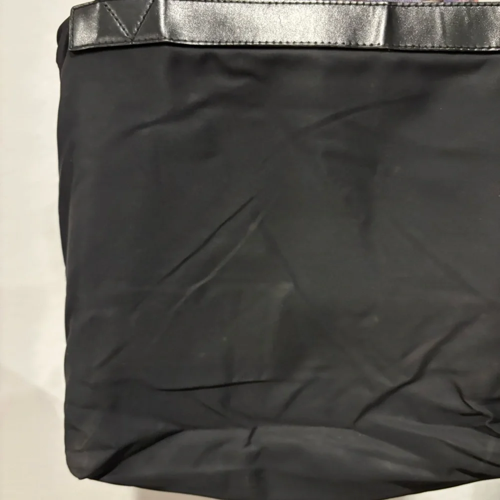 Salvatore Ferragamo nylon fold over messenger bag